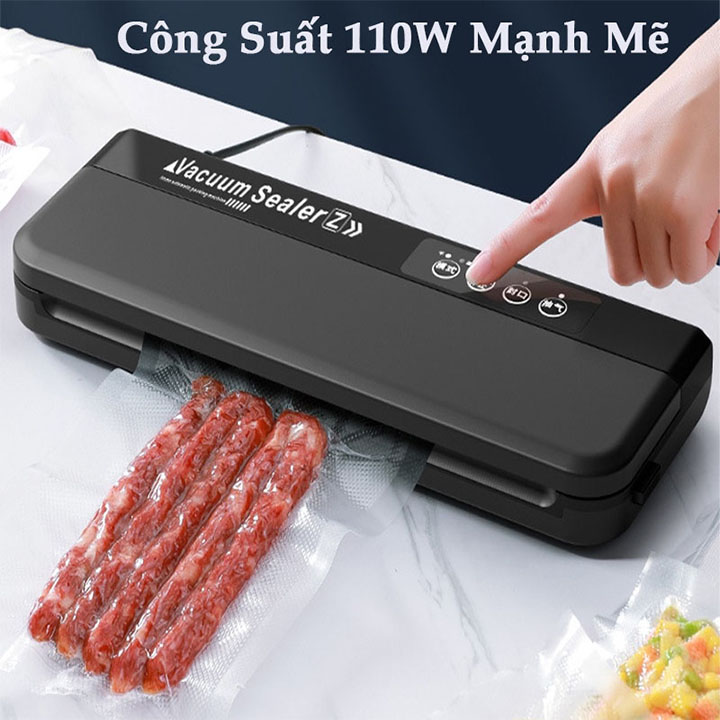 Máy Hút Chân Không Vacuum Sealer ZL720 Cao Cấp, Hút Đồ Ướt, Đồ Khô - Bảo Hành 12 Tháng