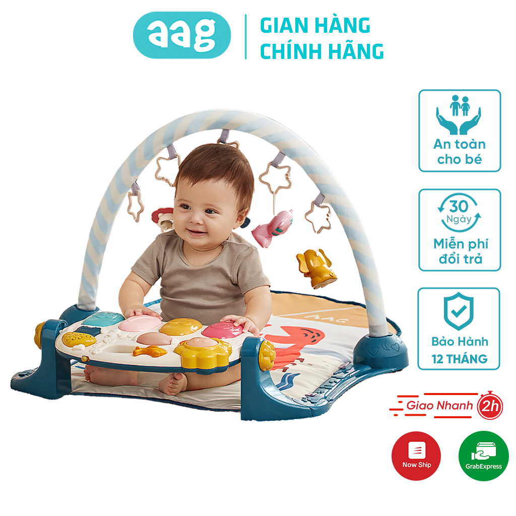 Thảm nhạc cho bé AAG5190 thảm chơi đàn piano phát triển thính giác thị giác