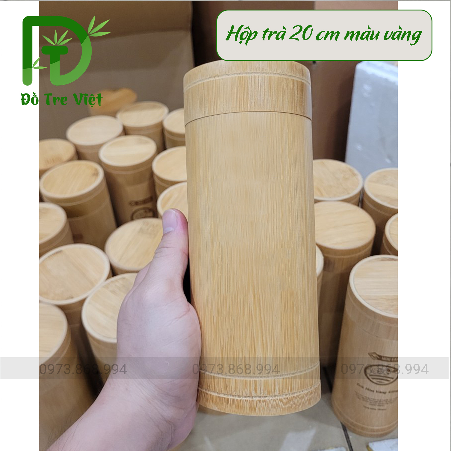 Hộp Trà Tre, Hộp đựng trà, cafe bằng tr