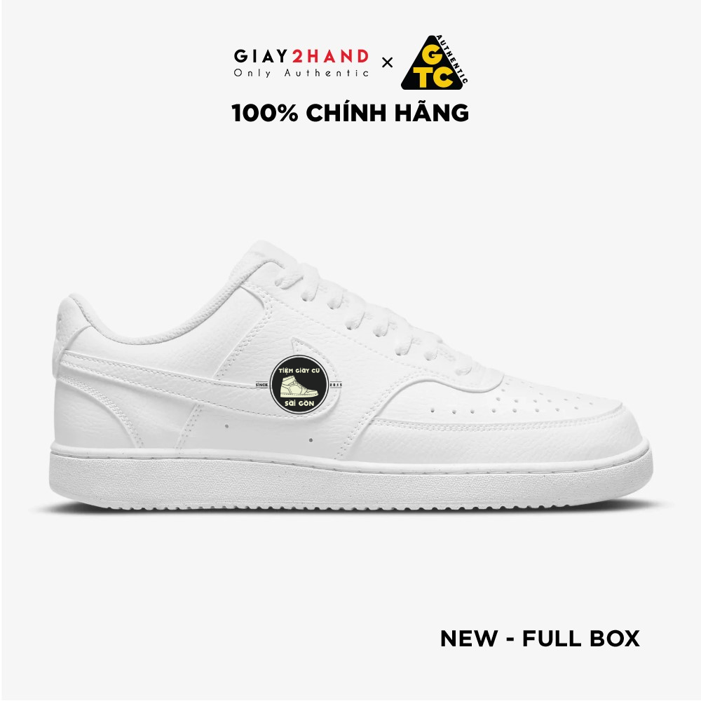 Court vision low next nature trắng dh2987-100 - giày mới chính hãng 100%