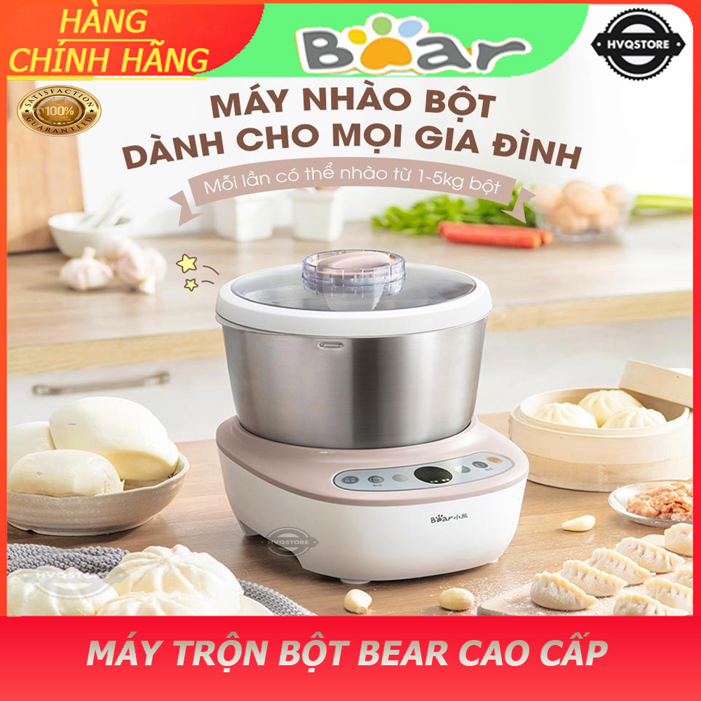 Máy trộn bột nhồi bột làm bánh cao cấp bear hmj a50b1