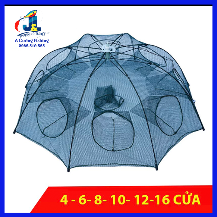 Lồng bát quái đánh bắt cá 4-6-8-12-16 cửa, lồng ô, lồng bẫy cá, sản phẩm giải trí cực kì thú vị dành cho gia đình mỗi dịp dã ngoại, du lịch về miền sông nước ( A CƯỜNG FISHING )