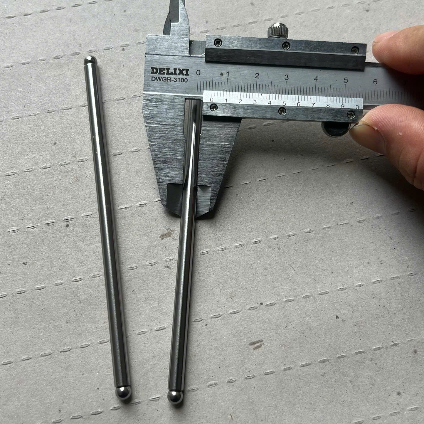 2 Que Đúa Đẩy Nấm Su Páp Dài 122mm Phù Hợp Máy 168F Và 170F Giá Bán 2 Que (kho 7301)