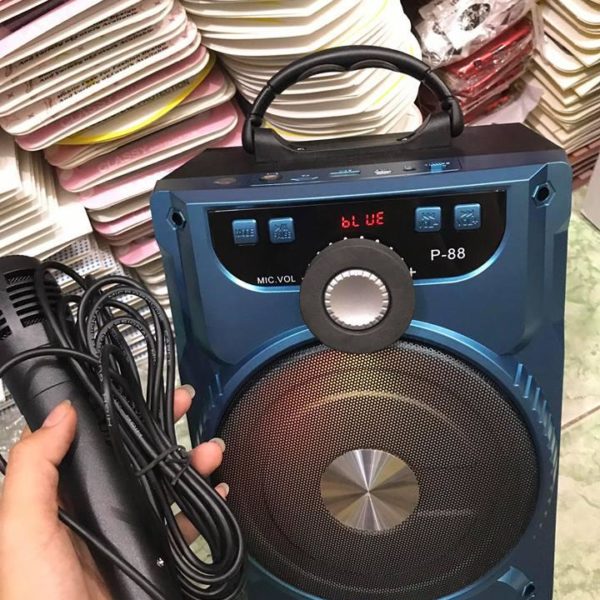 [HCM][TẶNG KÈM 2 MIC] LOA BLUETOOTH CAO CẤP P88 P89 CÔNG SUẤT 20W HỖ TRỢ CHỨC NĂNG NGHE NHẠC MP3 KẾT NỐI BLUETOOTH - LOA HÁT KARAOKE SIÊU XỊN - LOA KẸO KÉO MINI NHIỀU MÀU ÂM THANH TO RÕ CHẤT LƯỢNG