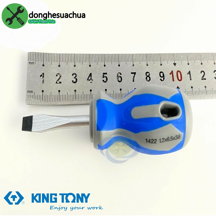 Vít dẹp lùn kingtony 14126514 1.2 x 6.5 x 38mm dài 38mm