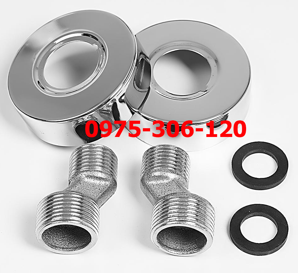 Cặp chân quỳ chữ Z để gắn vào củ sen nóng lạnh dẫn nước từ ống nước âm tường đến củ sen inox 304 Phương Nam Phát