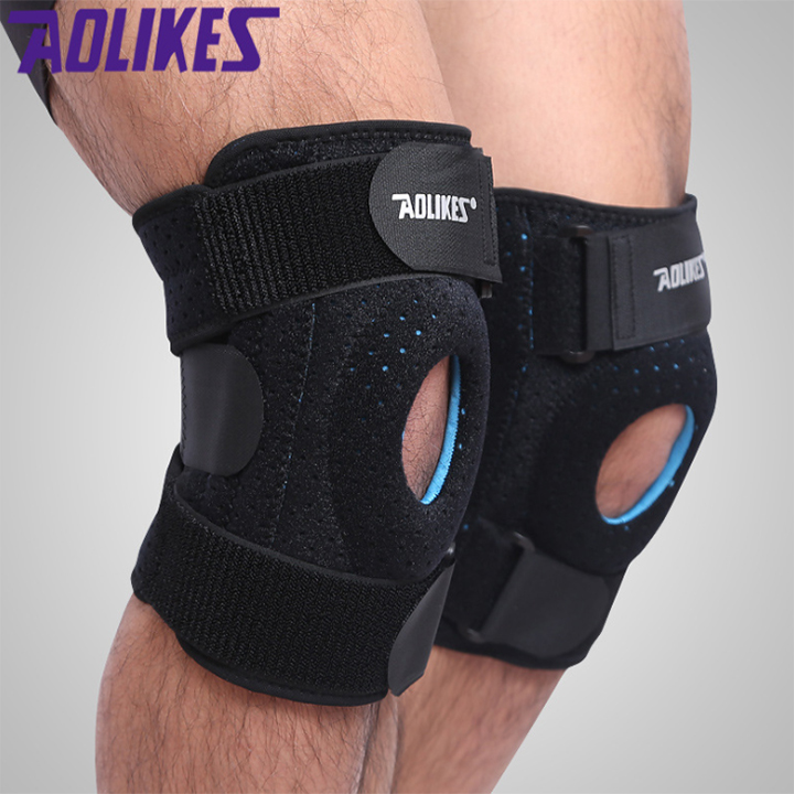 Đai hỗ trợ khớp gối có lò xo trợ lực Aolikes A7915