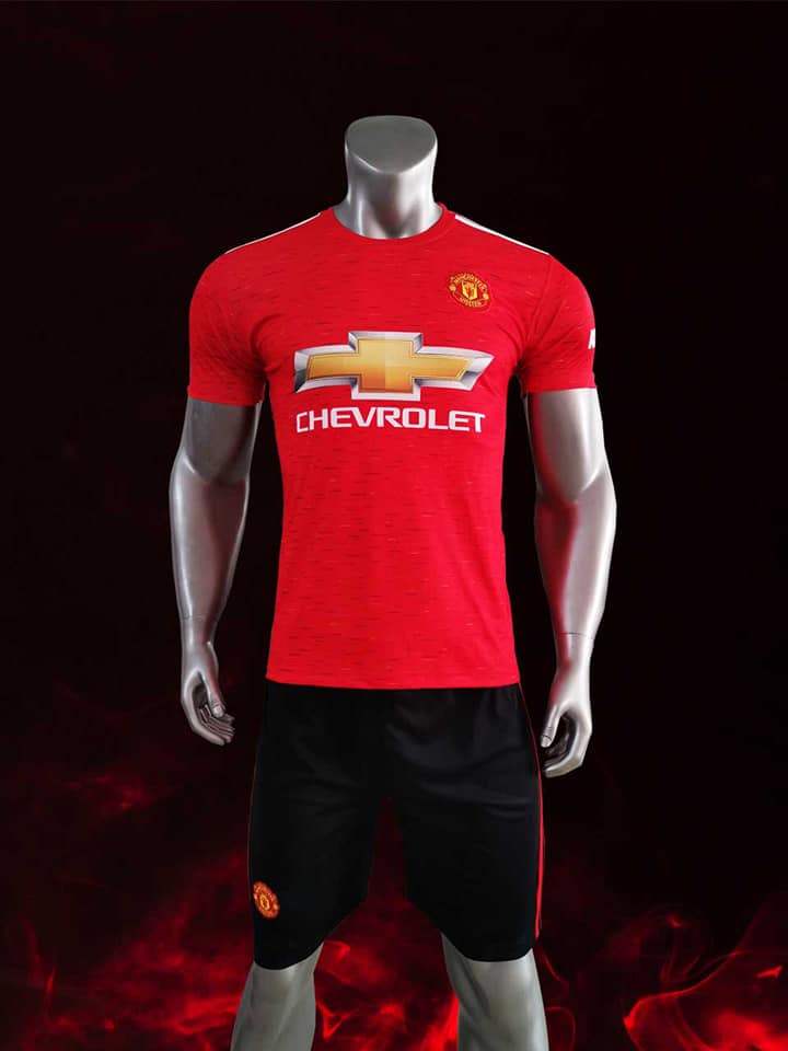 [HÌNH CHỤP TRỰC TIẾP TỪ SẢN PHẪM TẠI SHOP]Áo Quần Bóng Đá CLB MU mới nhất 2020-2021