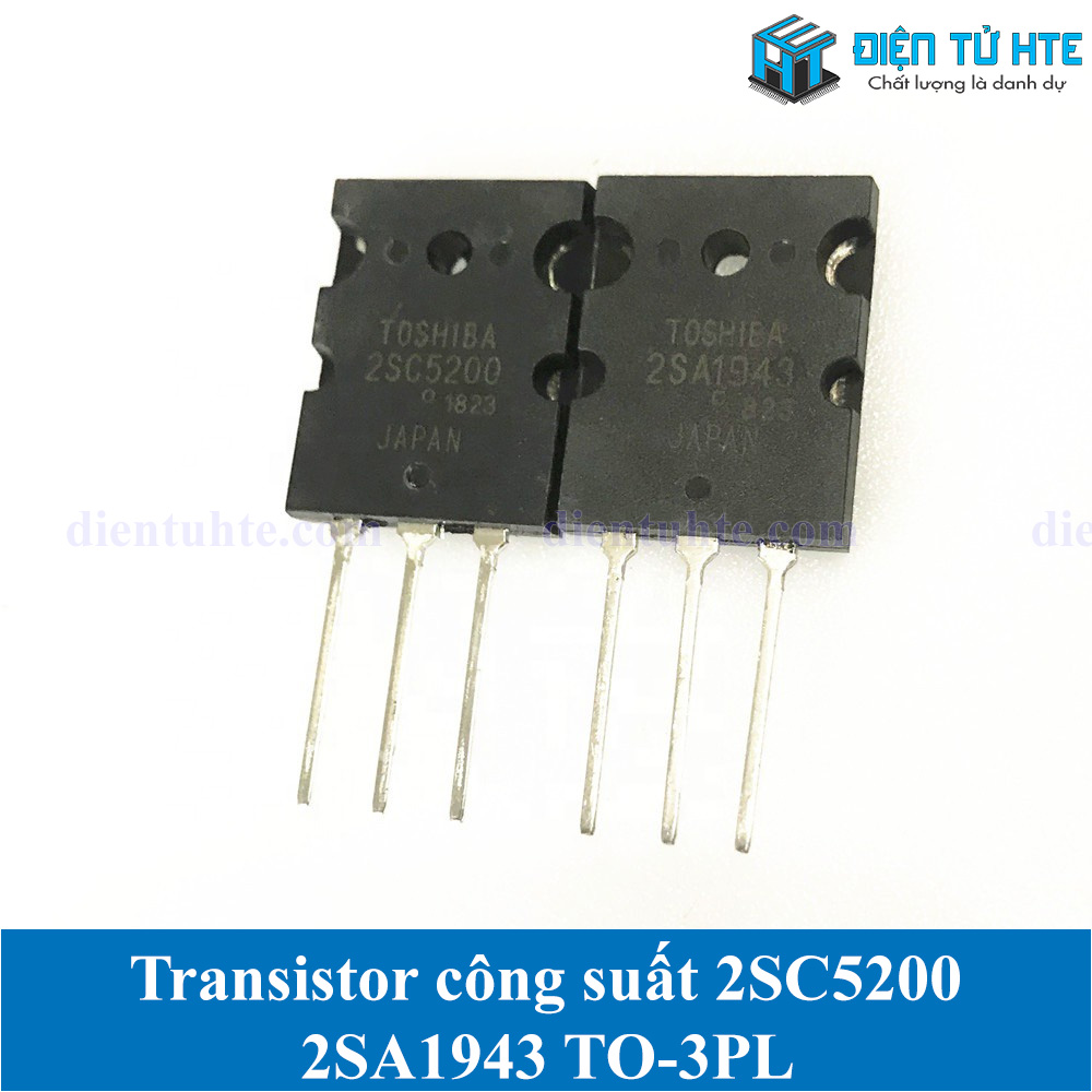 Transistor công suất chuyên cho âm thanh a1943 - c5200 to-3pl mới chính hãng