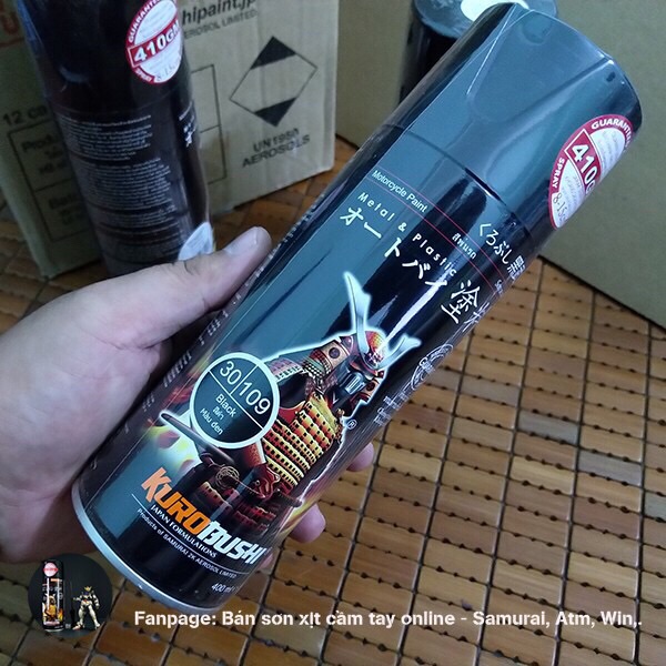 Sơn samurai đen bóng