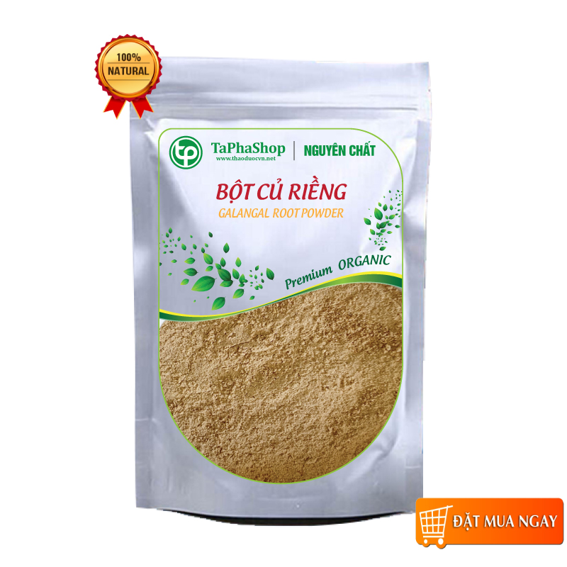[Túi 1kg] Bột củ riềng nguyên chất chuyên dùng làm các món ăn ngon và bổ dưỡng - Thảo Dược Tấn Phát