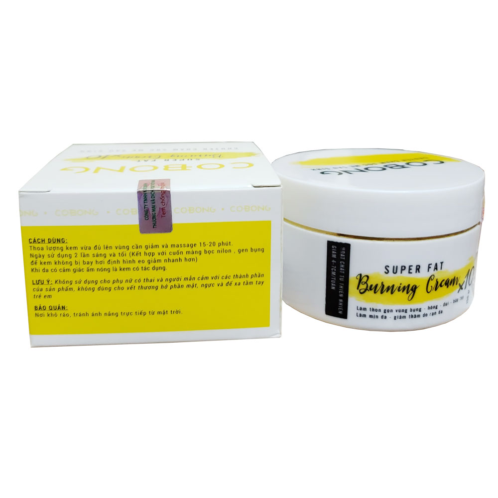 Kem tan mỡ Cô Bông đánh tan mỡ bụng giữ dáng phiên bản x10