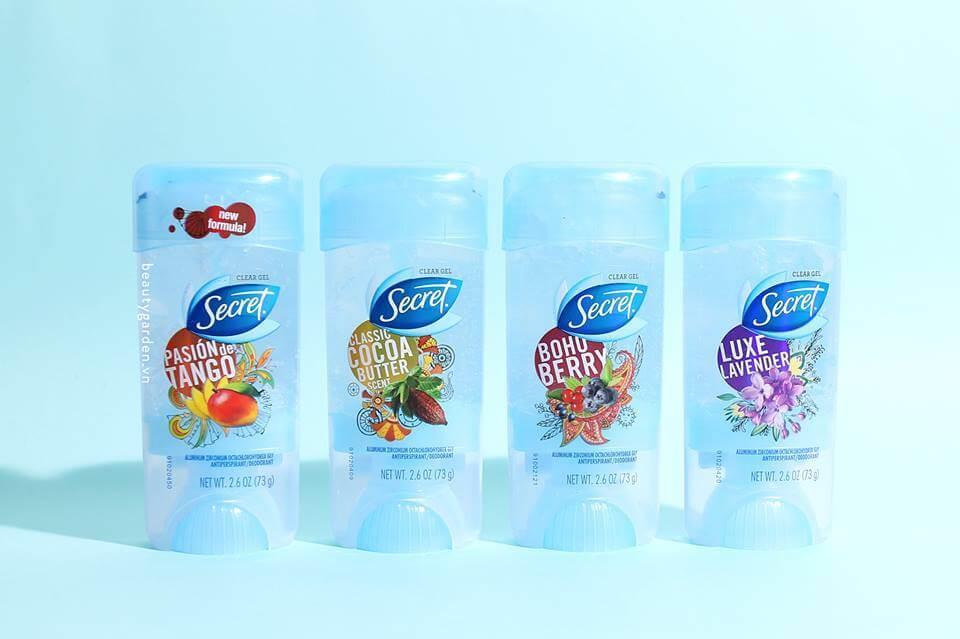 [HCM]Sáp khử mùi dành cho nữ 73g Lăn khử mùi dạng sáp dành cho nữ hương thơm đa dạng ngăn mùi hiệu quả