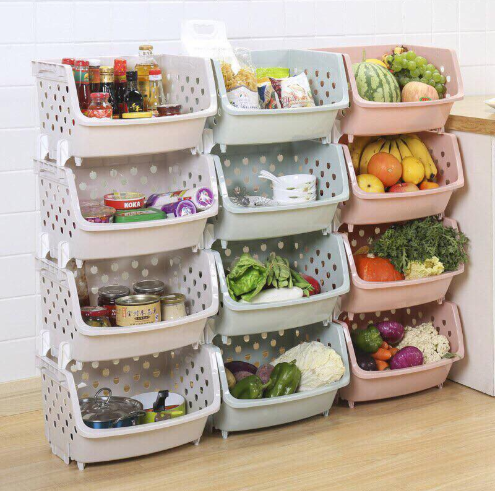 [HCM]KỆ ĐỰNG VẬT DỤNG GIA ĐÌNH 4 TẦNG ĐA NĂNG - BỘ KỆ RỔ 4 TẦNG CHỨA ĐỒ NHÀ BẾP NHÀ TẮM ĐỒ CHƠI CHO BÉ CHỊU LỰC CỰC BỀN ĐẸP SIÊU CHẮN CHẮN