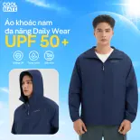 Áo chống nắng Daily Wear trượt nước, chống UV, nhanh khô, áo khoác siêu nhẹ có tránh nắng nam nữ unisex Coolmate
