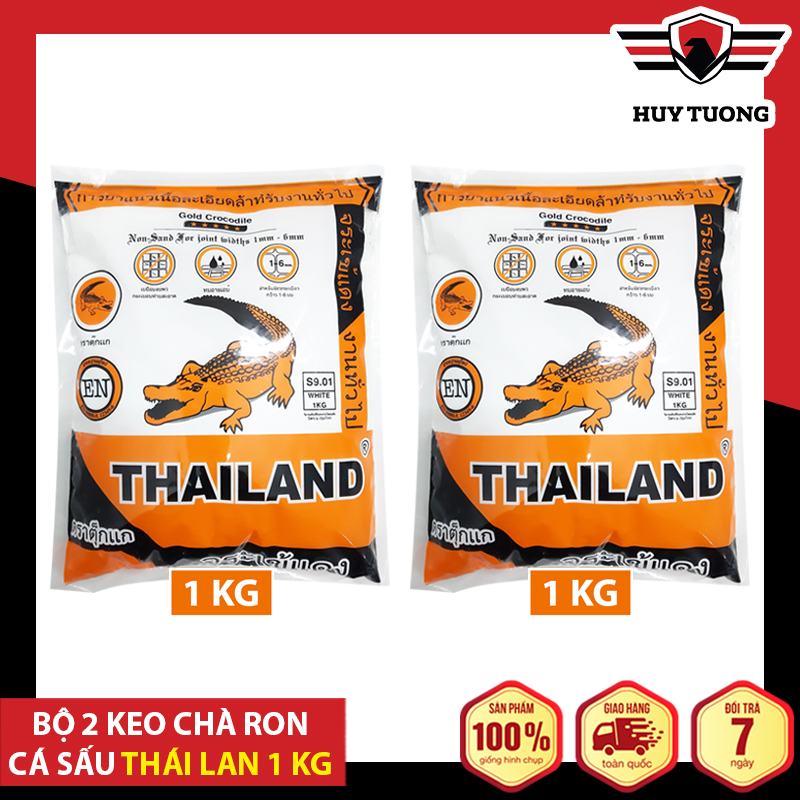 Bộ 2 Keo chà ron ( dán ron gạch , đánh trắng kẻ gạch ) Thái lan cao cấp - Huy Tưởng