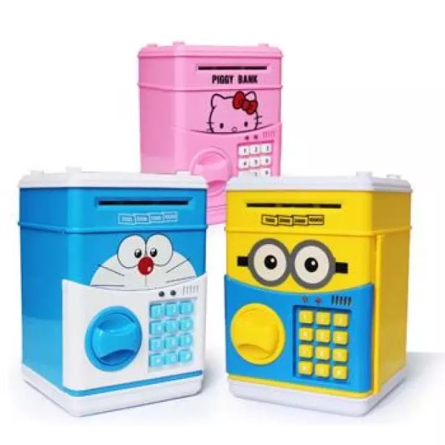 Két sắt mini mật khẩu cho bé