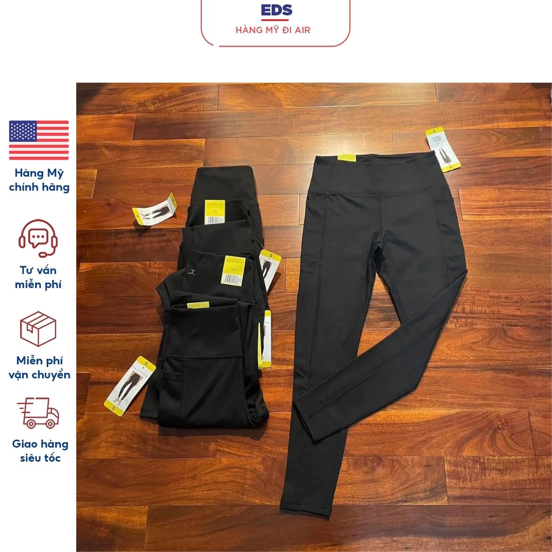 Quần legging nâng mông nữ dài cạp cao Danskin ôm dáng chất liệu êm mịn co giãn tốt - EDS Hàng Mỹ