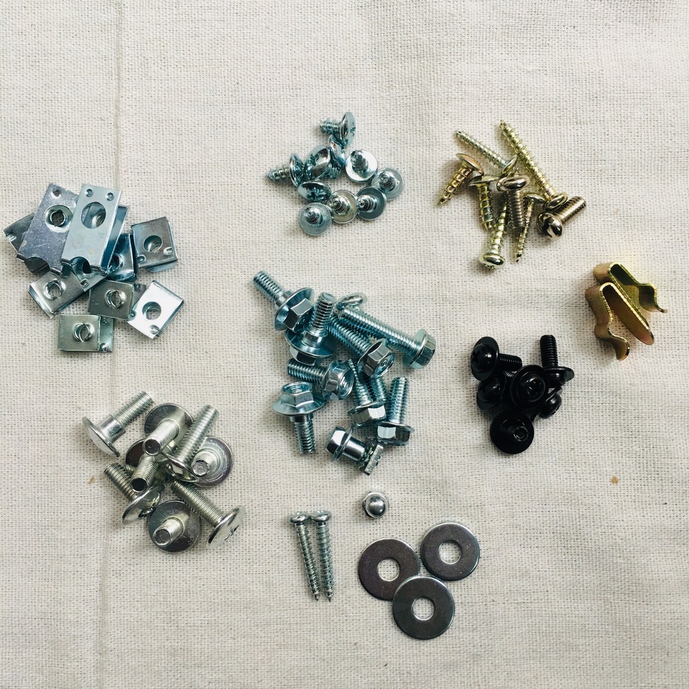 TRỌN BỘ ỐC DÀN ÁO GẮN XE WAVE ANPHA, WAVE ZX, WAVE REPSOL ỐC NHƯ ZIN THEO XE (CÁC CHI TIẾT ỐC DÀN ÁO)