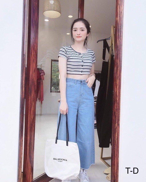 Quần bò ống xuông tt88