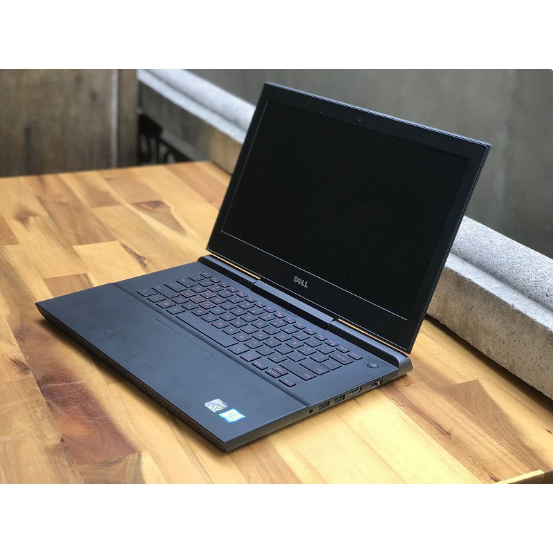Laptop cũ dell inspiron n7466: core i5-6300h, 8gb, ssd128g+500gb,vga gtx950m, màn hình14.0hd