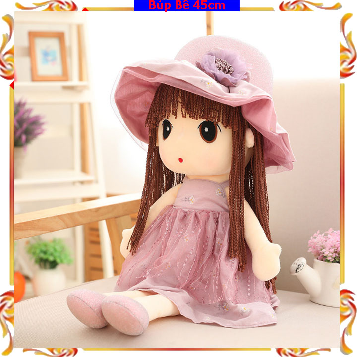 Búp Bê [45cm] Dễ Thương Cho Bé Gái Hàng Cao Cấp