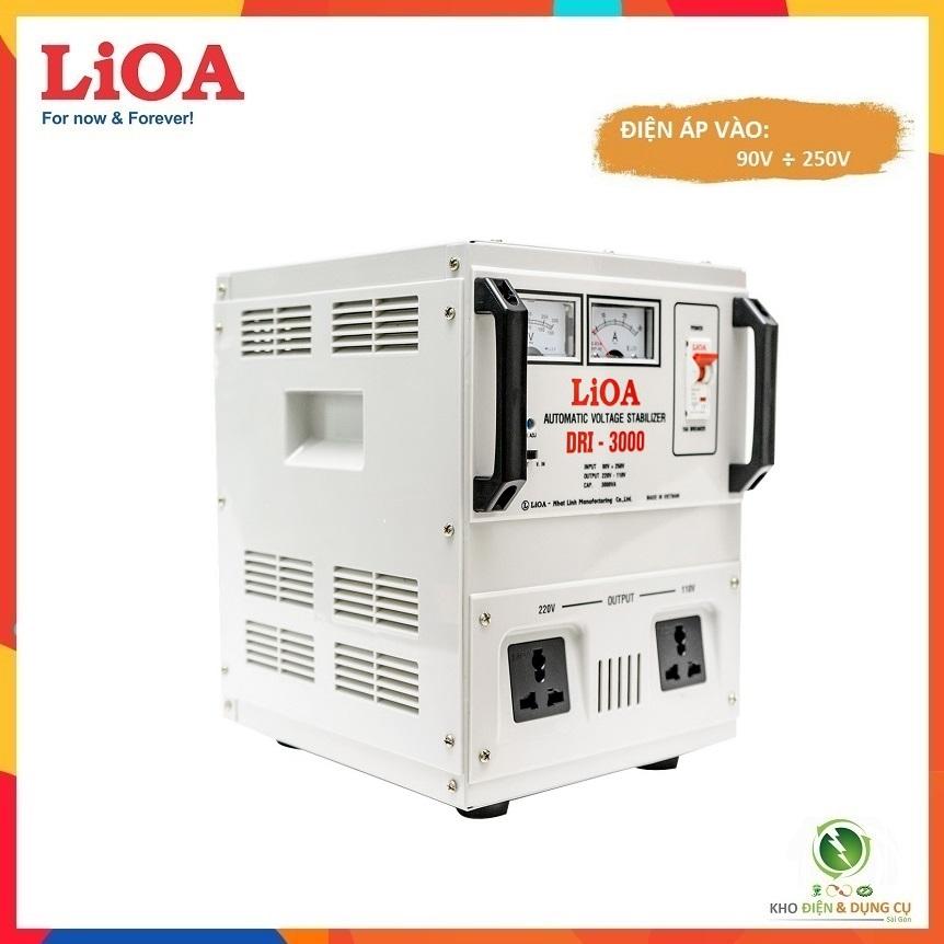 Ổn áp 3,0kva lioa dri - 3000 ii điện áp vào 90v - 250v
