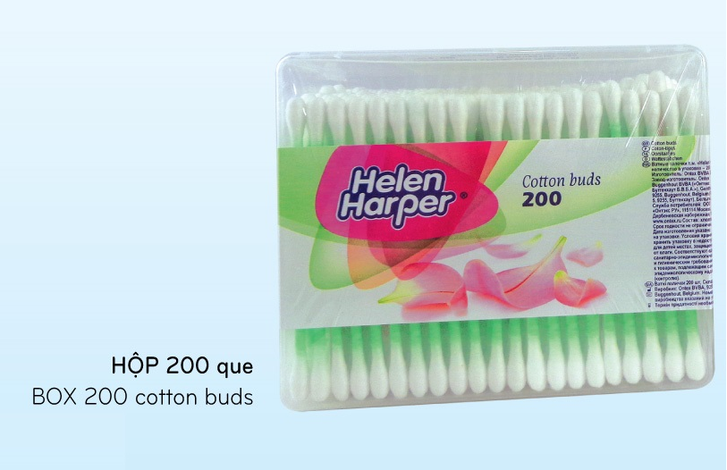 Bông ngoáy tai mũi Helen Harper nhập khẩu từ Bỉ
