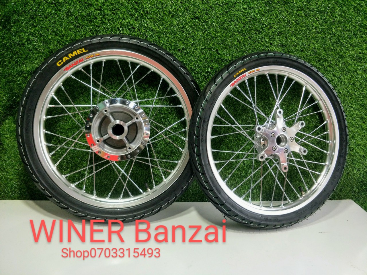 BÁNH CĂM WINNER NIỀN NHÔM BAN ZAI 1.4 1.6 THÁI ĐÙM CĂM MẠ CROM VỎ CRV THÁI 60.90 70 .90