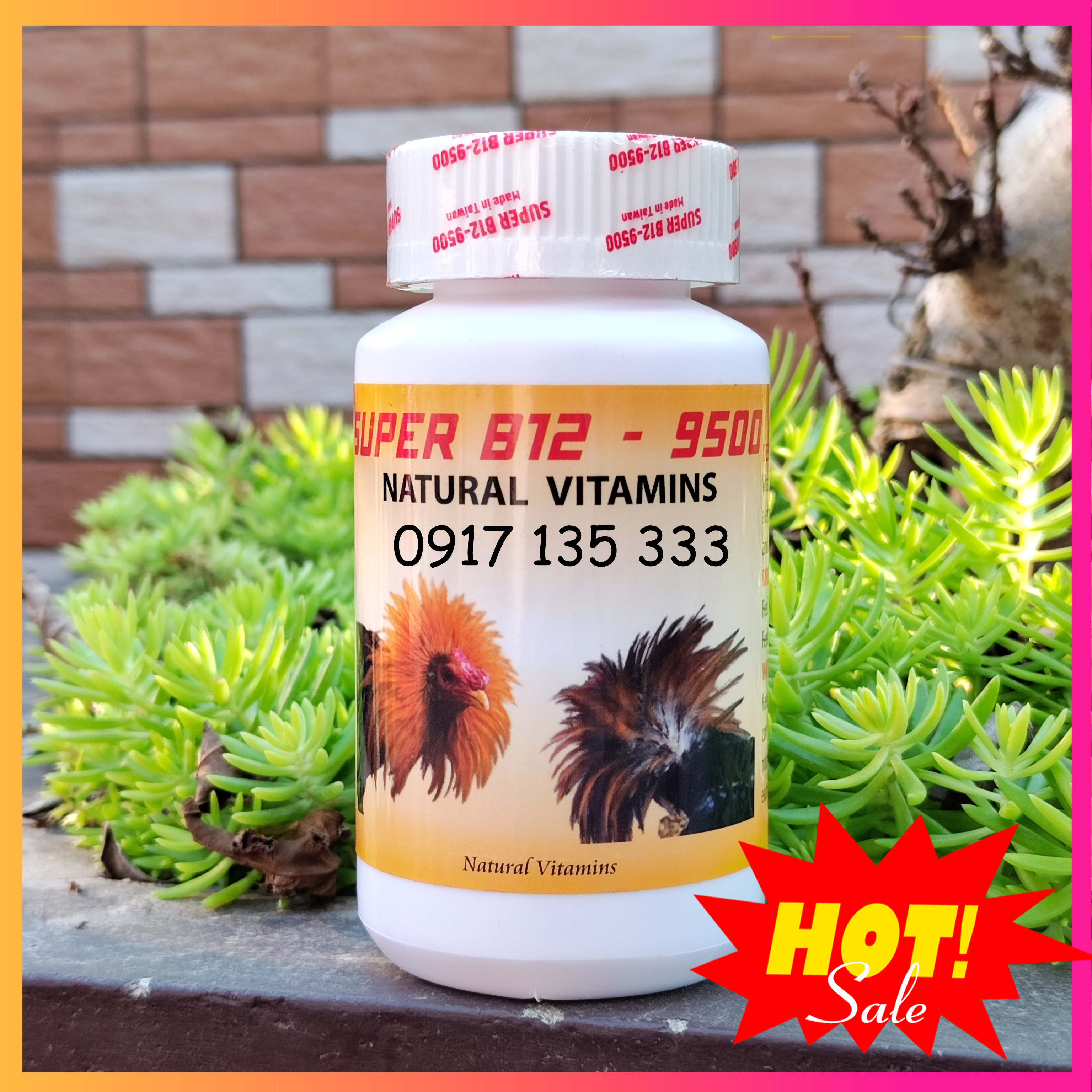 Super b12-9500 kích lực tăng bo tuần cuối cấp tốc cho gà đá