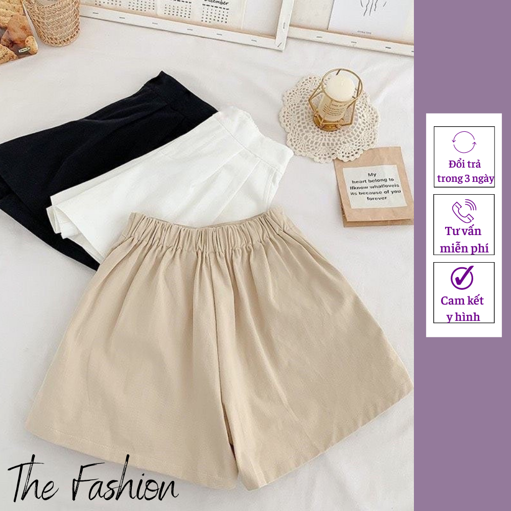 Quần đùi nữ Quần short nữ chất đũi mát nhiều màu ảnh shop tự chụp siêu hot hit