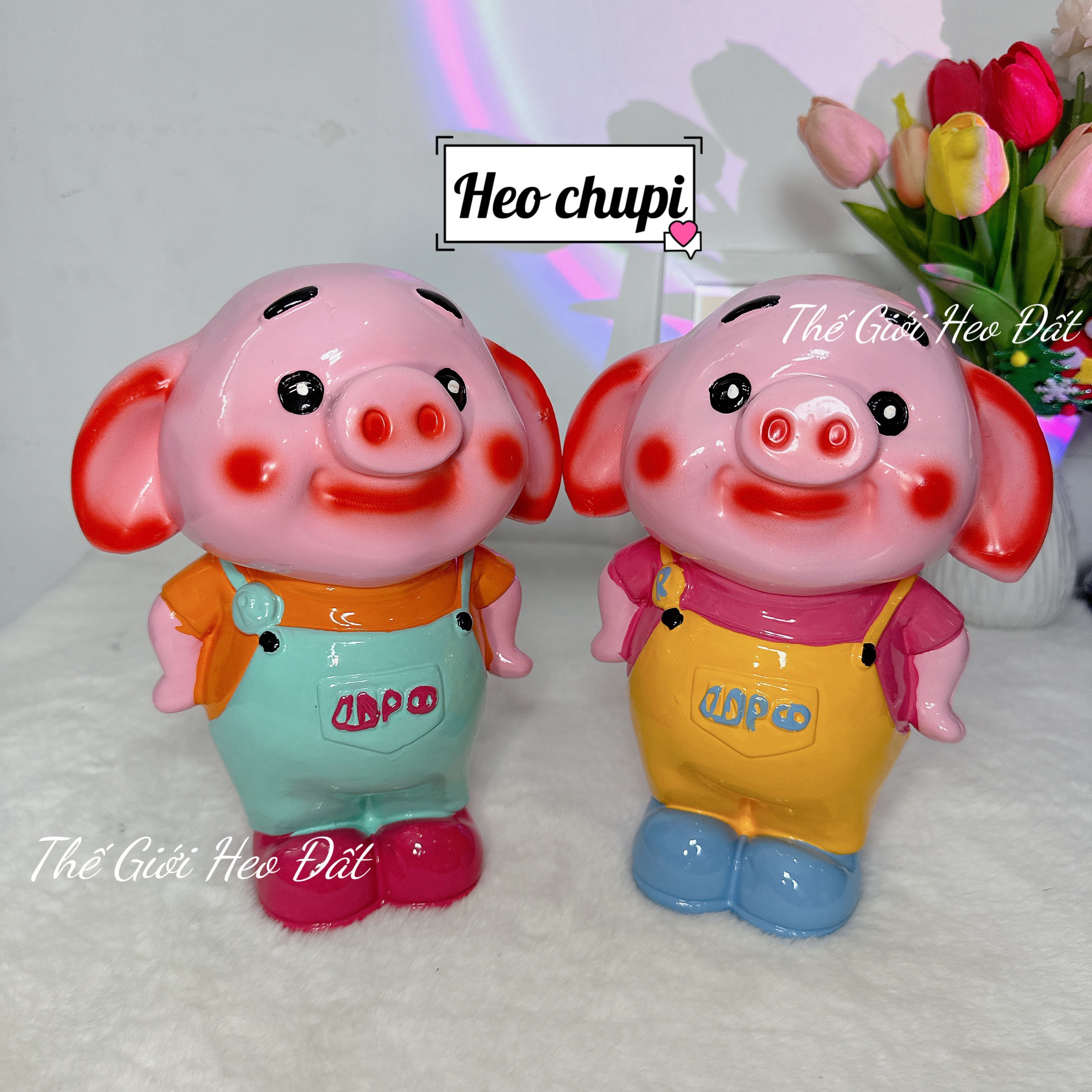 Heo đất tiết kiệm đẹp, ống con lợn tiết kiệm dễ thương hình chupi