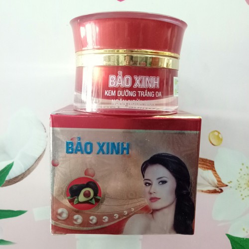 Kem bảo xinh dưỡng trắng ngừa mụn 20g 156k