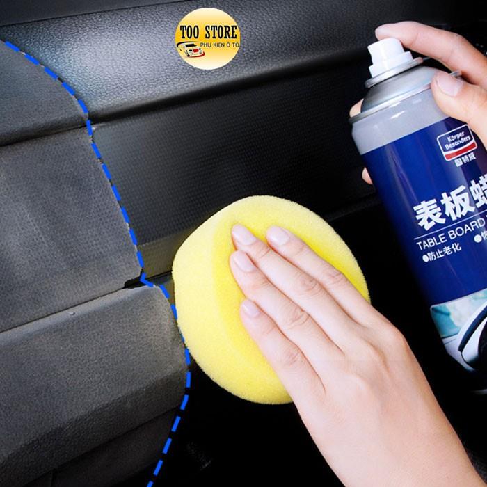 HOT SALE Chai Xịt Đánh Bóng Nội Thất Ô Tô Chuyên Dùng Cho Văn Phòng Nhà Cửa Xe Hơi 450ml TOO-STORE