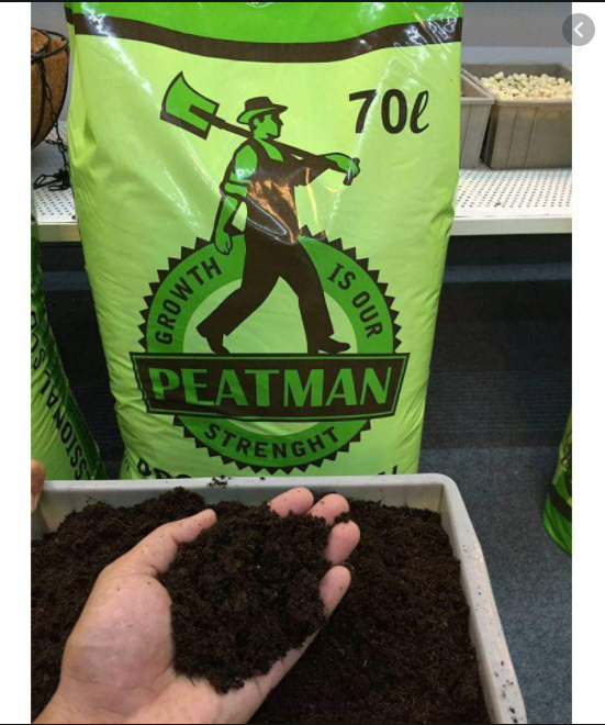Đất hữu cơ PEATMAN ( PEAT MOSS) chuyên dùng ươm hạt giống túi 1kg tách lẻ ( túi zip)