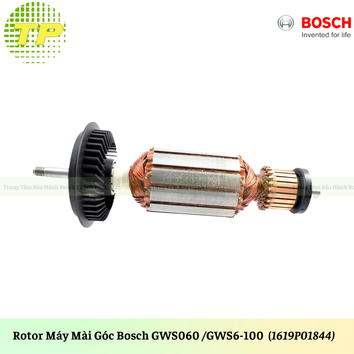 Rotor máy mài góc bosch gws060 /gws6-100 1619p01844 chính hãng