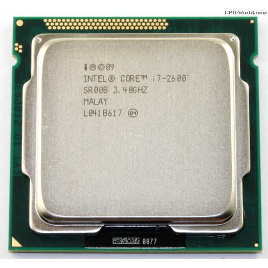 Cpu intel i7-2600 socket 1155 dùng cho máy tính bàn tray bảo hành 36 tháng