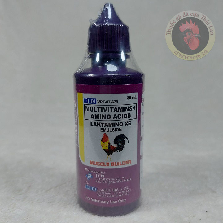 MULTIVITAMIN - AMINO ACIDS - thuốc nhỏ uống - nuôi gà đá cao cấp - 1 lọ / 30ml