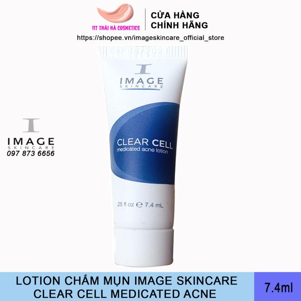Lotion chấm mụn image skincare clear cell medicated acne lotion 7.4ml có nowship hà nội