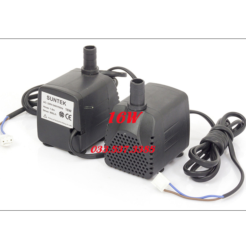 Máy bơm nước, bơm nước mini 8w, 16w, 18w
