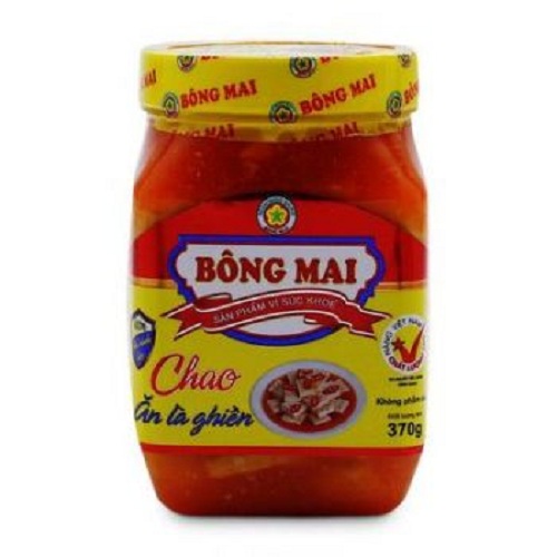 Chao bông mai hũ 370g