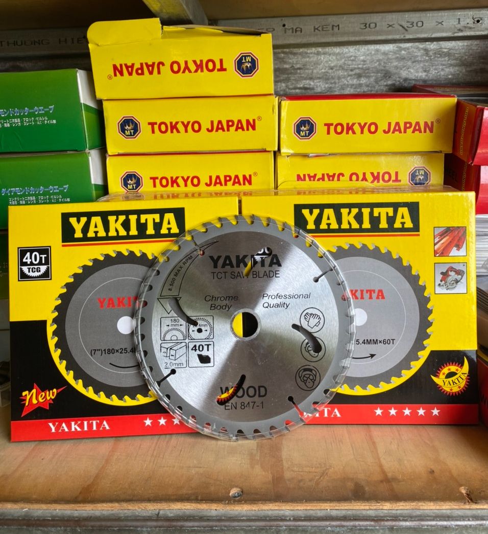Lưỡi cắt gỗ yakita 1,8 tấc