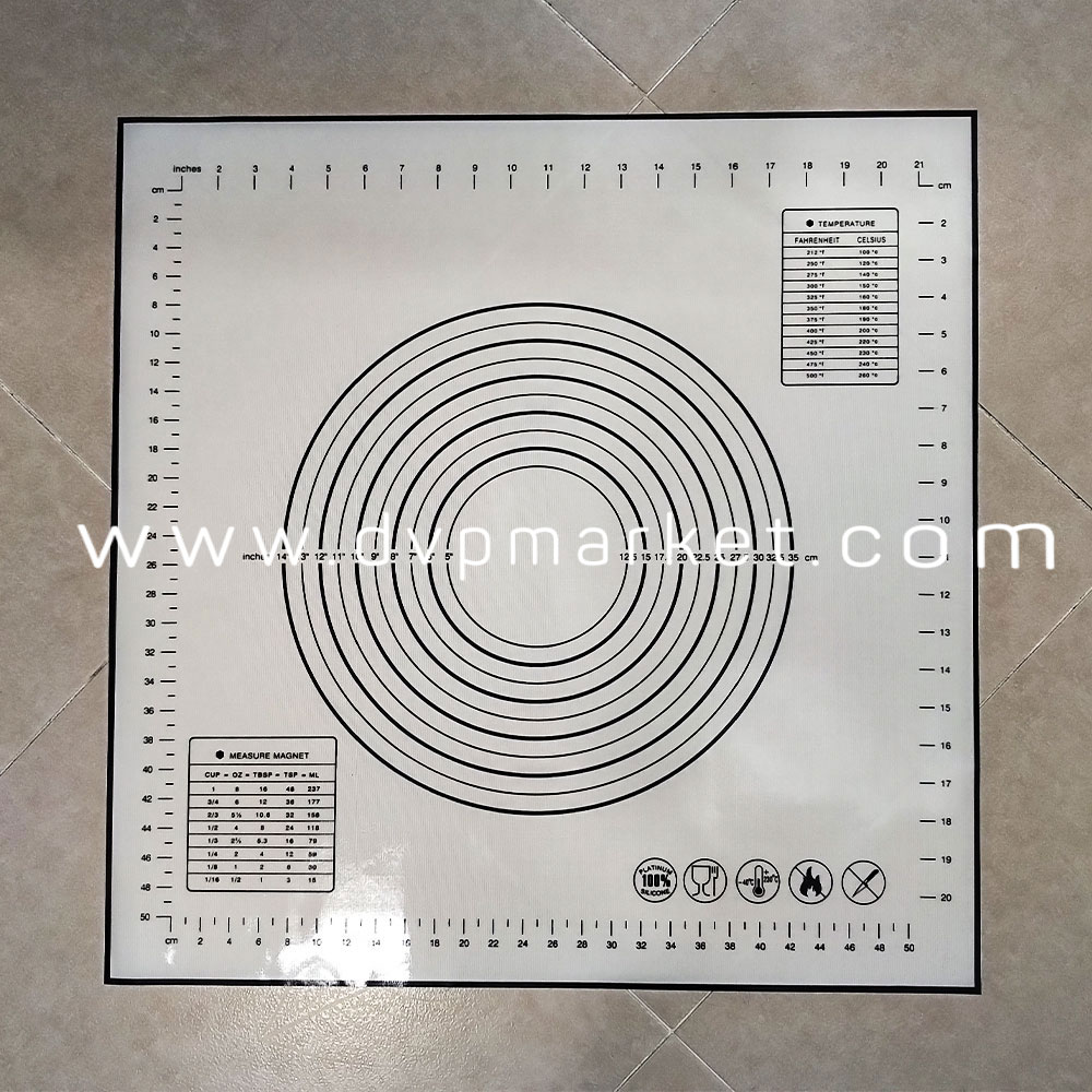 Mat nhào bột Silicon chịu nhiệt - không dính