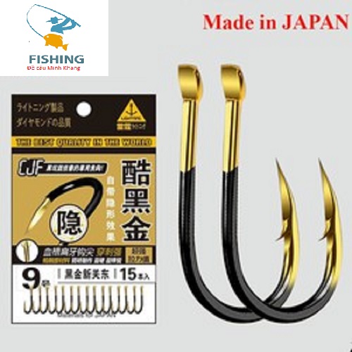 Lưỡi câu cá JC Seiko Nhật Bản ( Vỉ 15 Chiếc ) Cao Cấp Chuyên Câu Đài, Câu Đơn