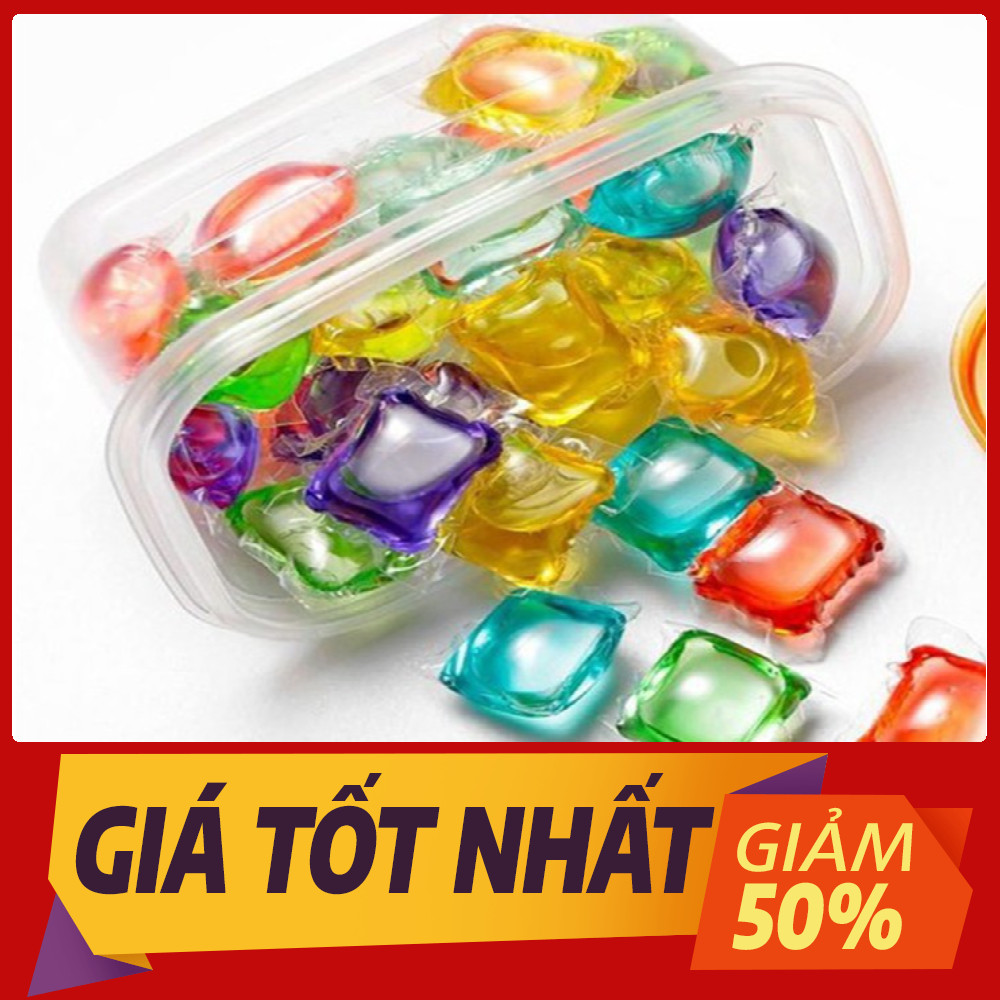 Hộp 30 viên giặt xả thái lan