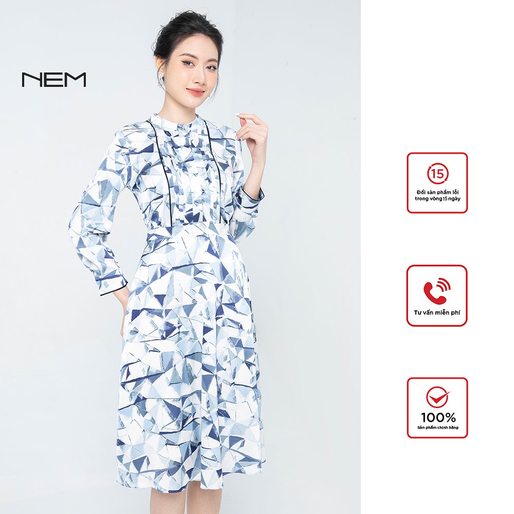 Đầm công sở nem fashion tay lỡ d41242