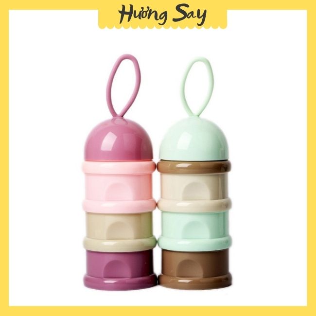 Bình chia đồ ăn dặm 3 tầng tiện dụng, bình chia sữa