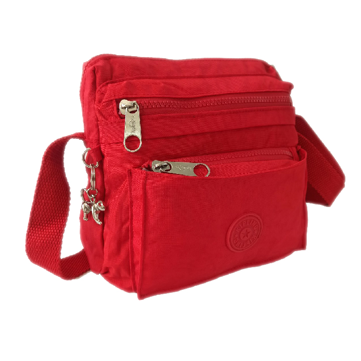 [HCM]Túi đeo chéo thời trang đa năng nhiều ngăn logo khỉ Kipling 2021
