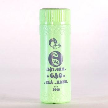 Cám gạo trà xanh mini anthy organic 30gr
