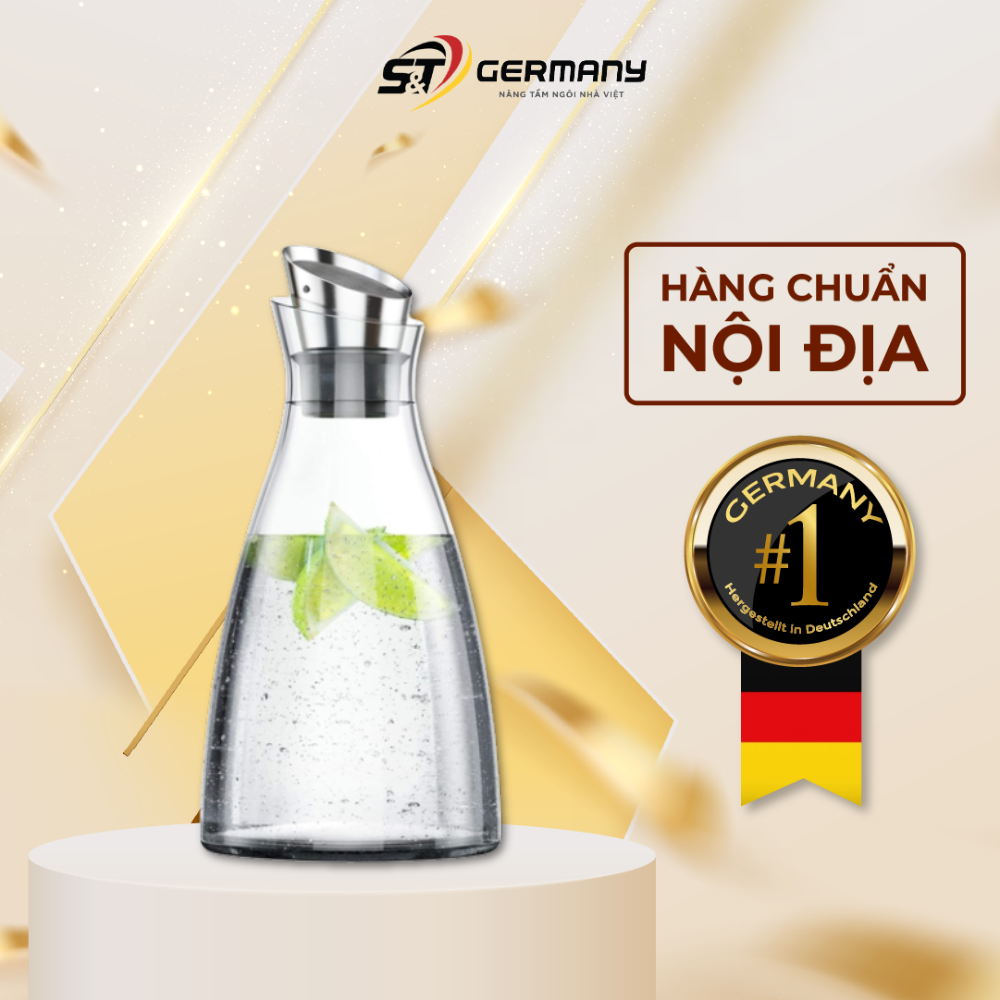 Bình giữ lạnh thuỷ tinh nội địa đức emsa dung tích 1l 505219 bình giữ lạnh cao cấp sang trọng germanysnt 0190004